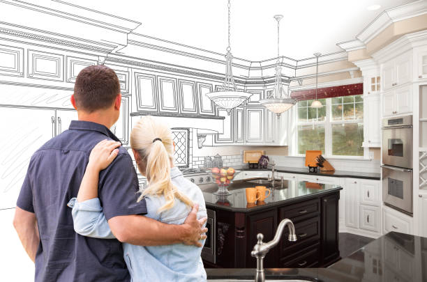 Professional Cabinet Installation technician working in Clarksville, MD
